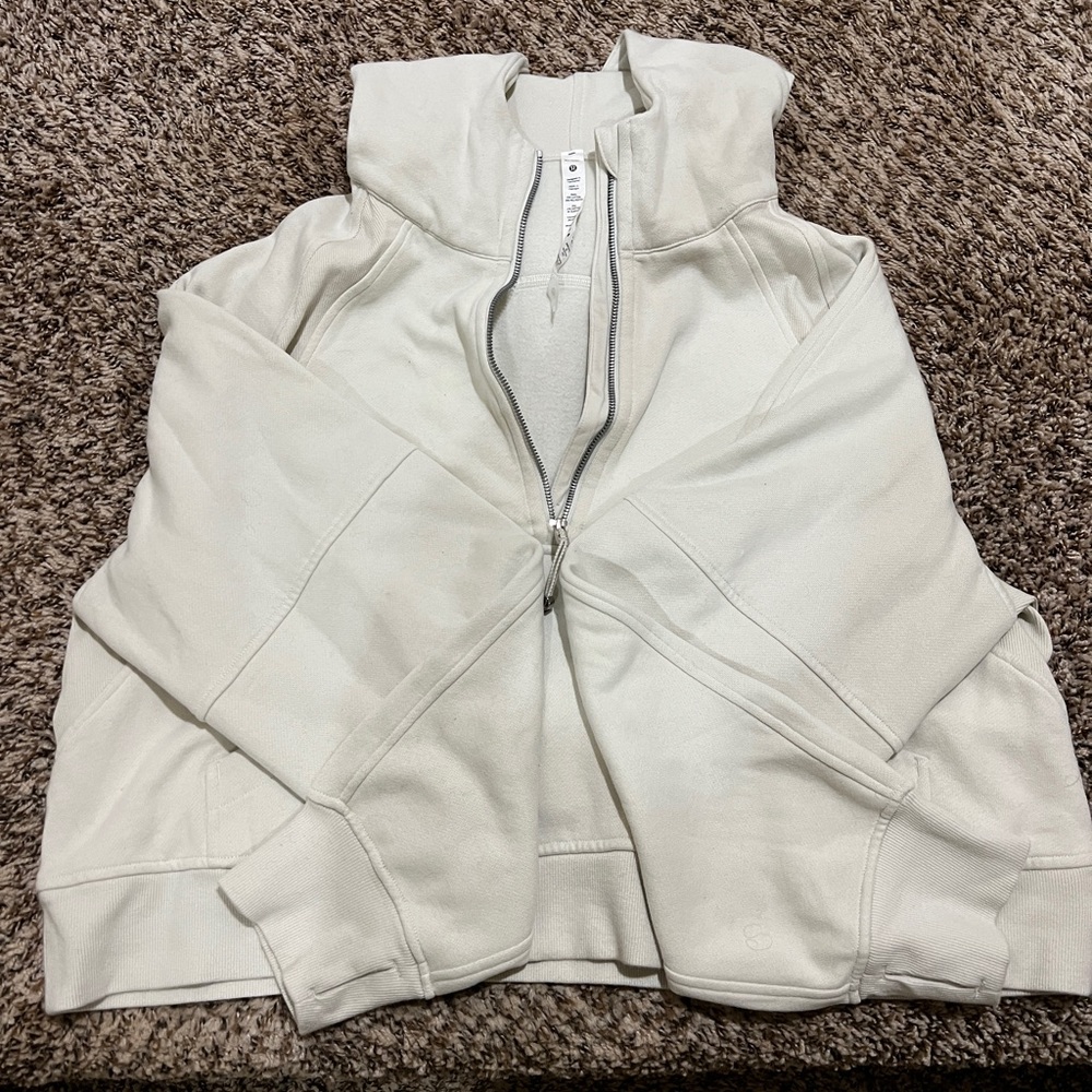 Lululemon scuba hoodie in bone XL/XXL NWOT